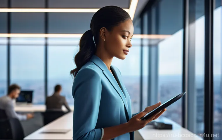 비즈니스 코칭과 커뮤니케이션 기술 - **"A diverse group of adult business professionals, comprising both men and women, are depicted in a...